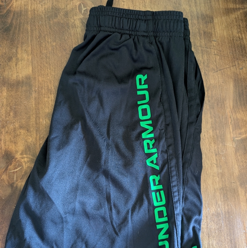 Boys Under Armour Black Shorts